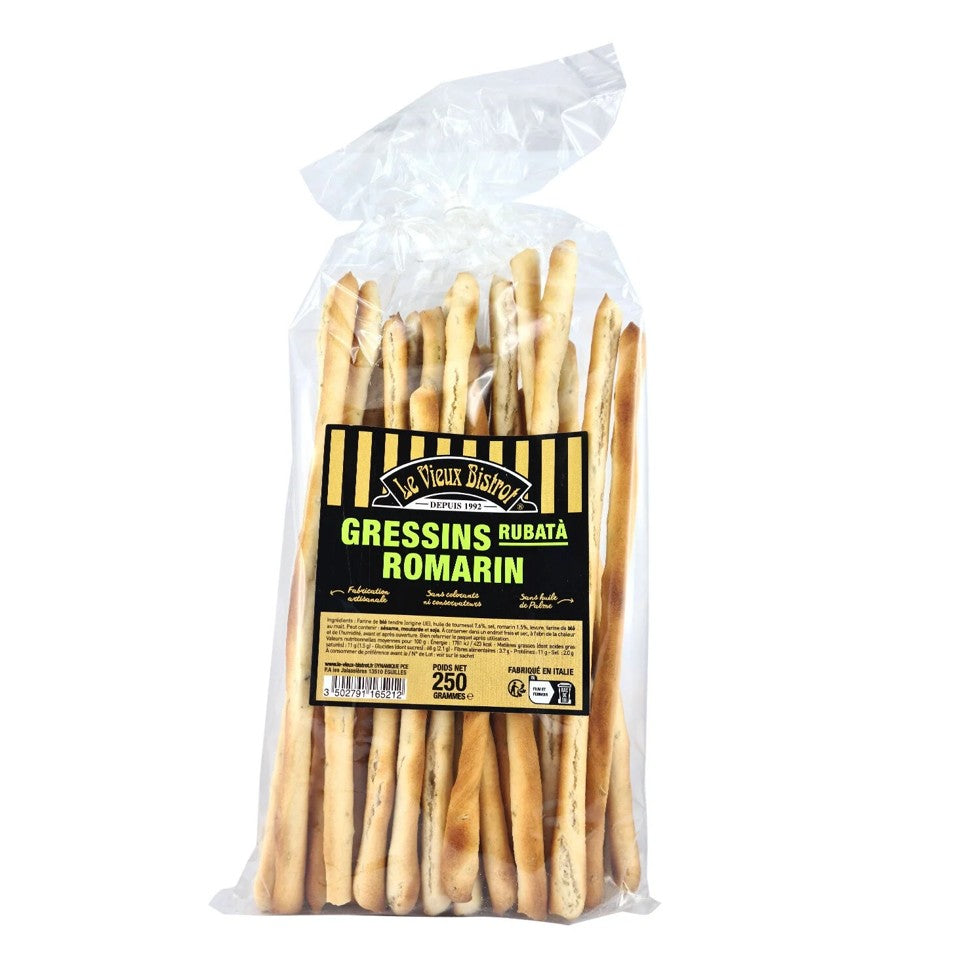 Le Vieux BISTROT Grissins au romarin 250g