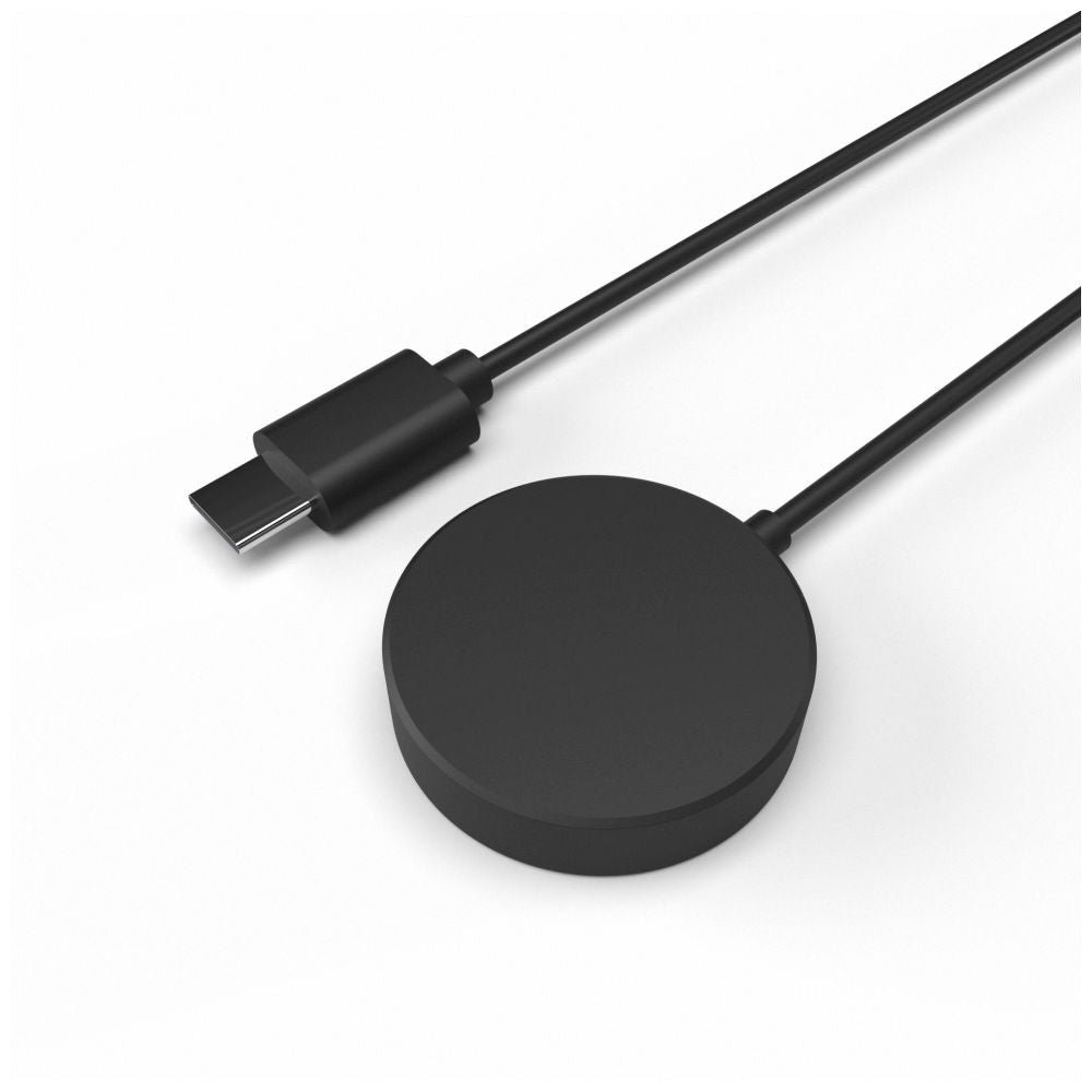 FIXED Câble de charge USB-C pour Samsung Galaxy Watch 3/4/5/6/7/Active/Ultra, noir