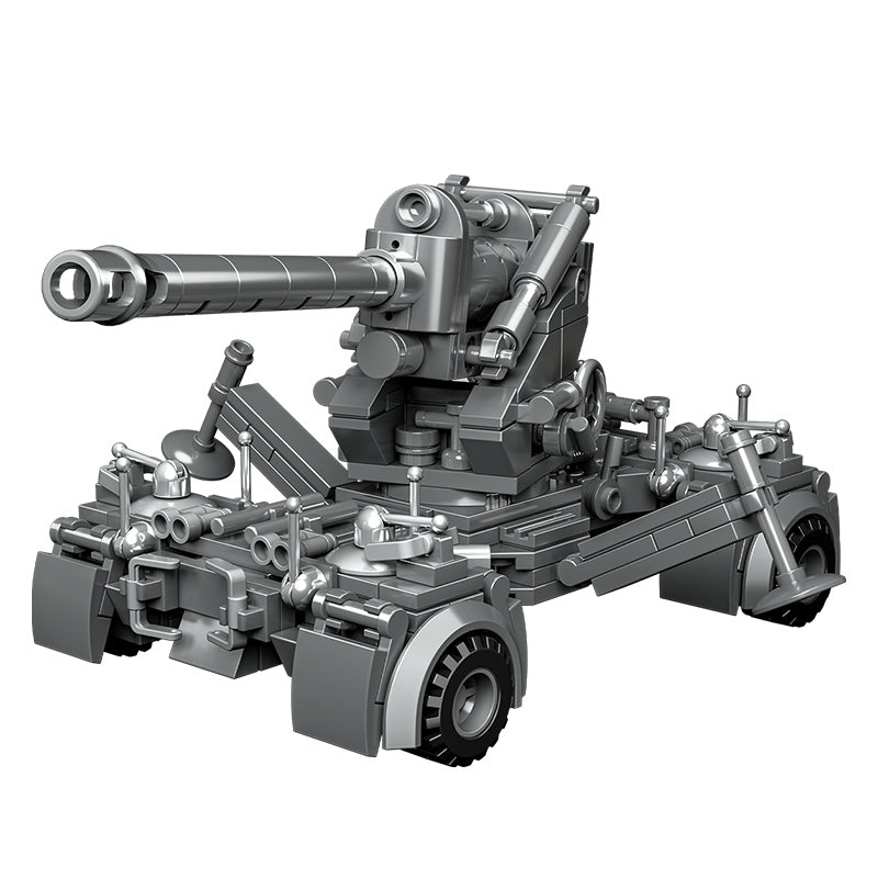 CAYI Canon antiaérien allemand 88 mm Flak 355 pcs Ensemble de blocs de construction pour constructeurs amateurs