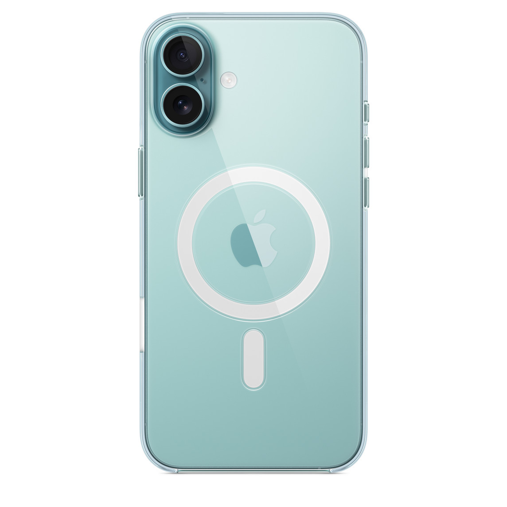 Apple coque transparente avec MagSafe pour iPhone 16 Plus