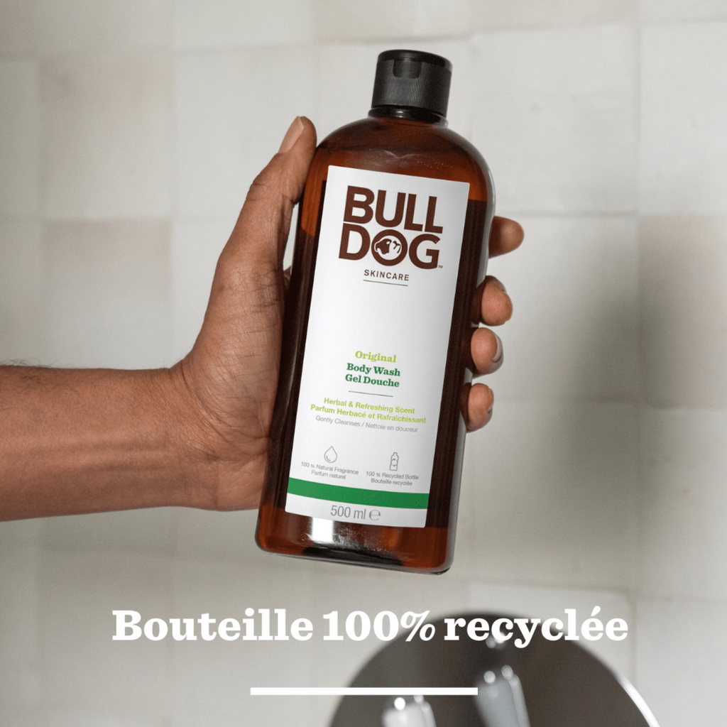 BULLDOG SKINCARE Original - Gel Douche pour Homme Parfum Agrumes - 500 ml