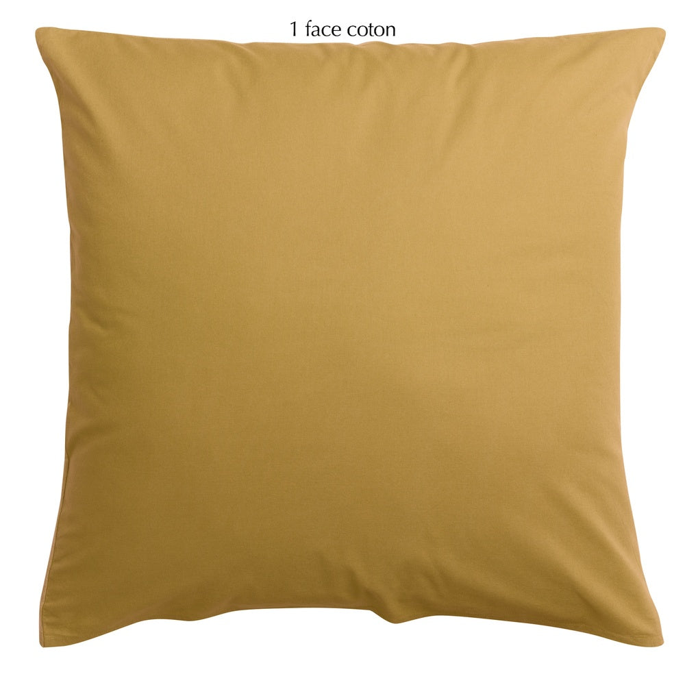 Vivaraise Taie d'oreiller Linco Or 65 x 65 cm