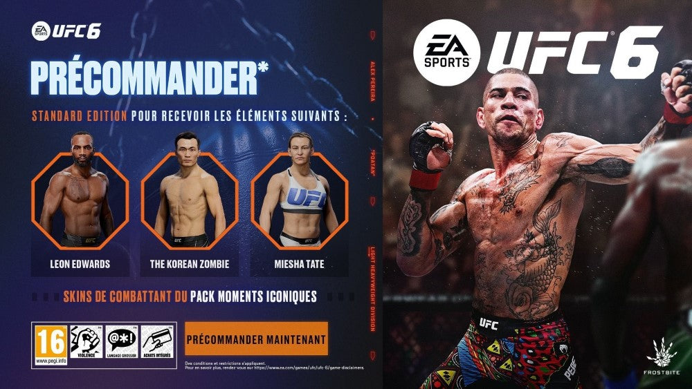 EA Sports UFC 6 - Xbox Series X - Version française