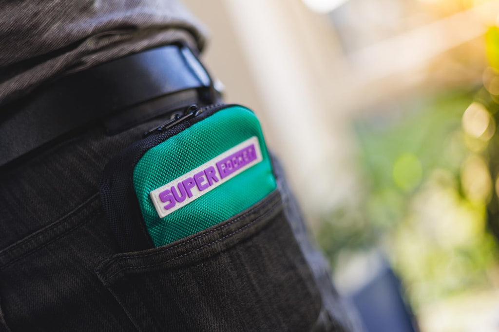 Super Pocket Étui de protection pour console Super Pocket - Vert foncé