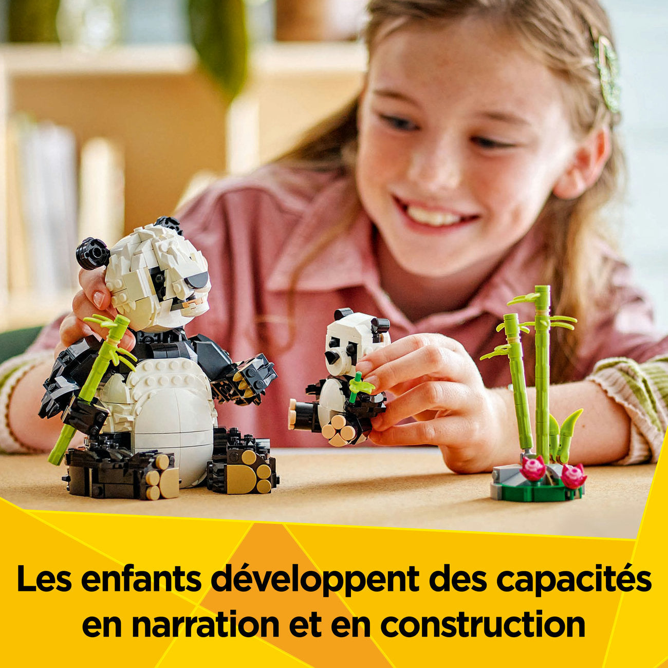 LEGO Creator 31165 Animaux sauvages : la famille de pandas