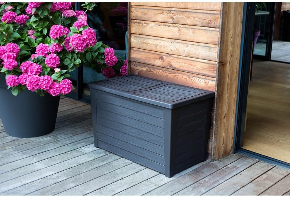 EDA Malle de rangement BAYA 250 litres, 97,5 x 54,7 x 60 cm - 250 L