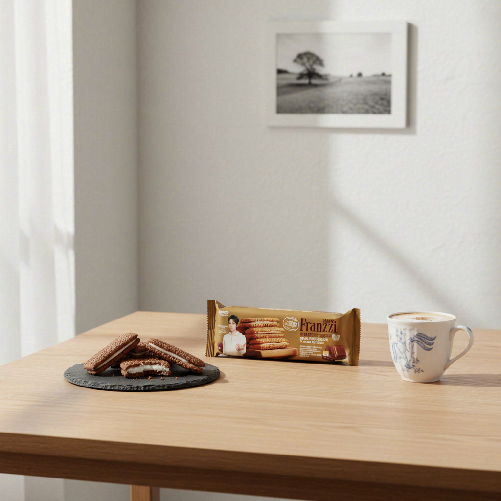 Franzzi biscuits saveur chocolat noir Premium 70 g
