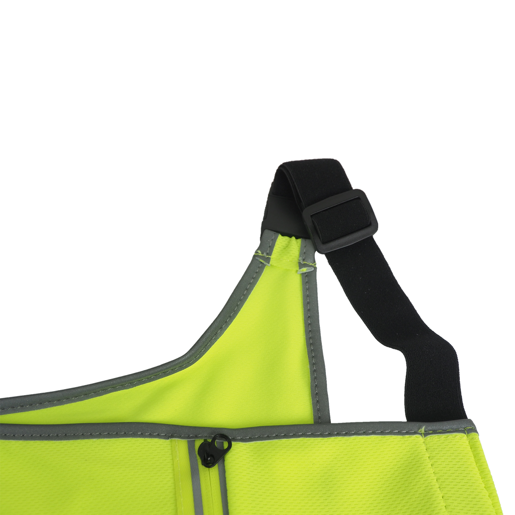 Capelli Sport Brassard fin avec impression réfléchissante Poche à clé et poche transparente compatible écran tactile