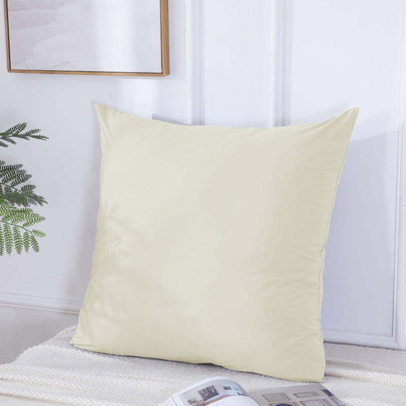 MEROPE, Taie d'oreiller en nylon/élasthanne effet frais, 80x80 cm, beige, 1 pack