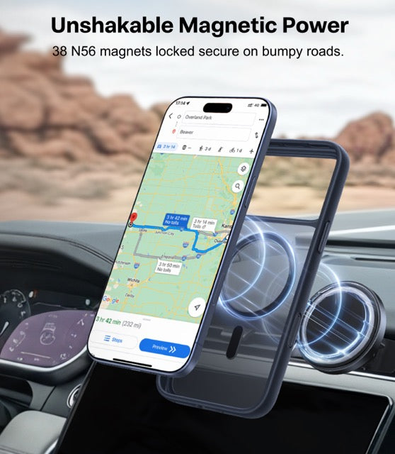 TORRAS Guardian-Magnetic Coque pour iPhone 17 Pro - Noir