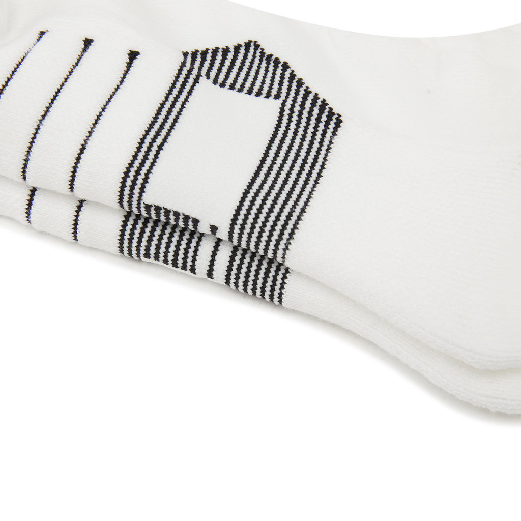 LI-NING Chaussettes mi-longues de basket-ball résistantes, confortables et respirantes blanc XL