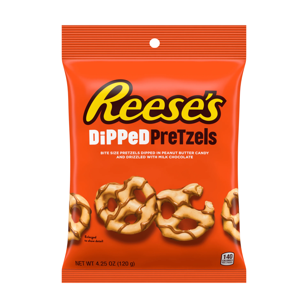 Reese's Bretzels enrobés de beurre de cacahuètes - 120 g