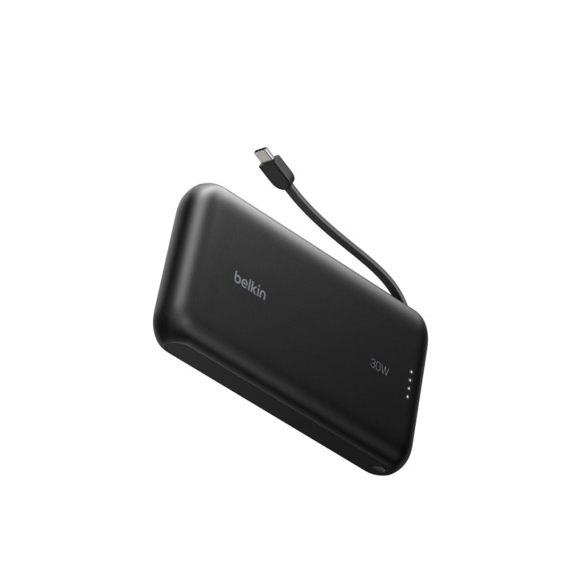 Belkin Gaming batterie externe 20000 mAh et 30 W PD avec câble intégré