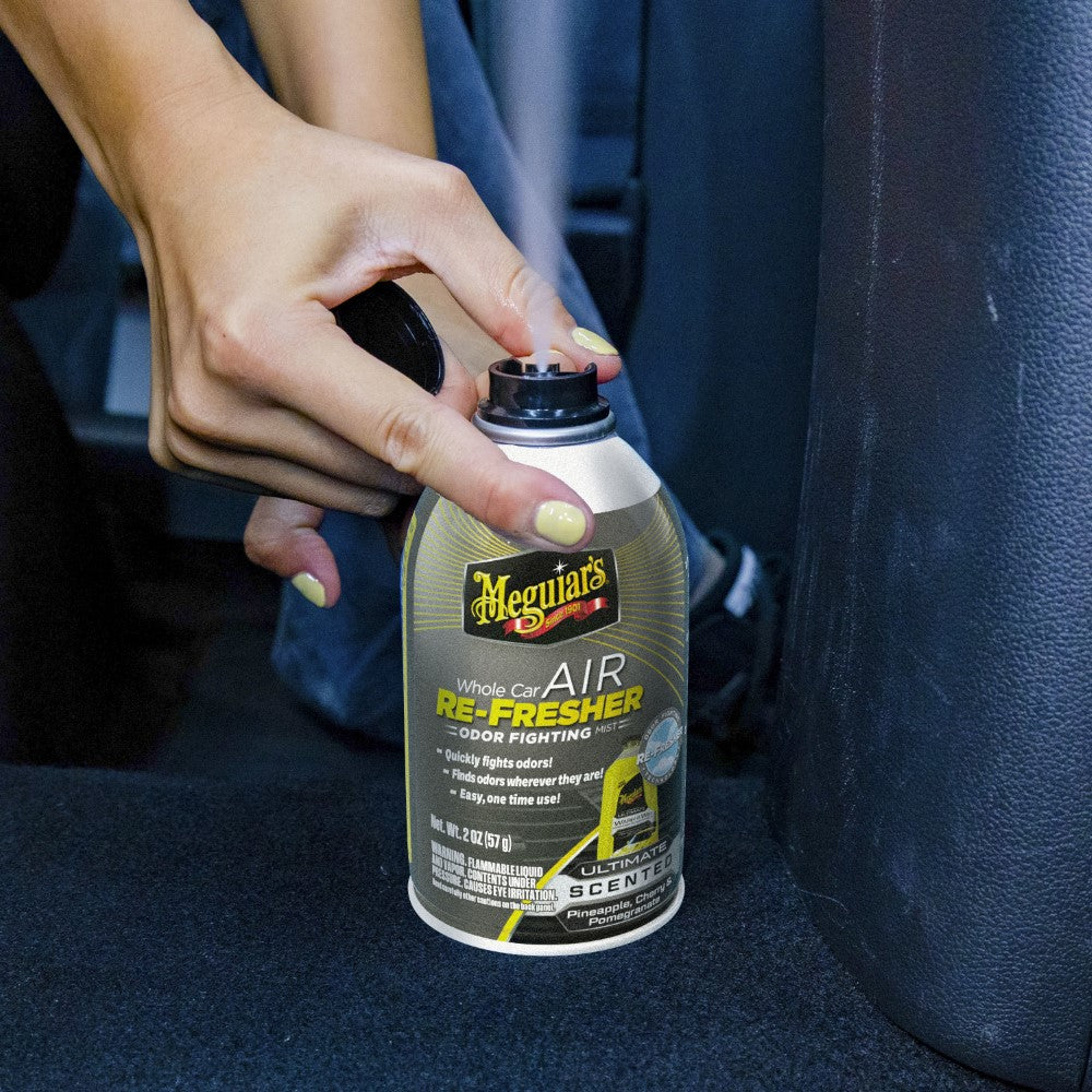 Meguiar's® Ultimate Whole Car Air Re-Fresher G260102F, 2 oz (57g) Bottle, 6/CV