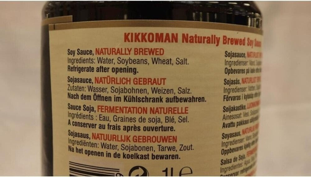 KIKKOMAN Distributeur de sauce soja 1 L