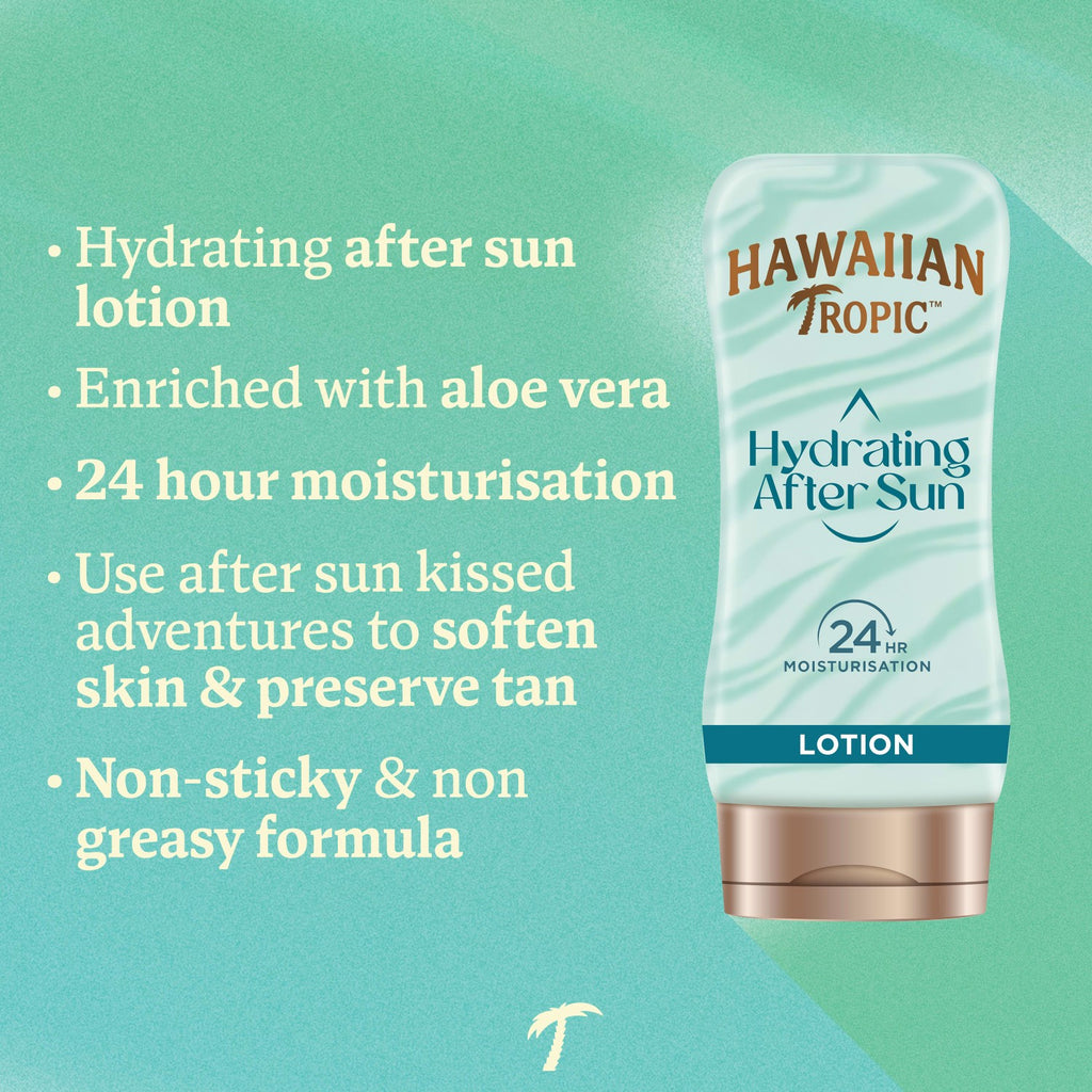 HAWAIIAN TROPIC Hydrating After Sun - Lotion Après-Solaire Hydratante - 180ml