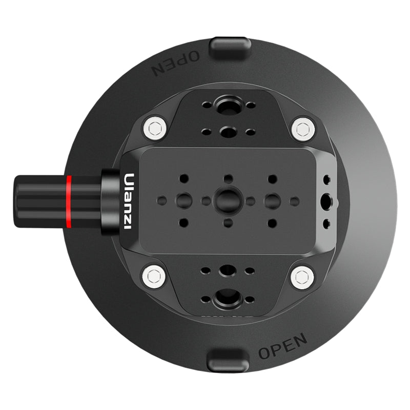 ULANZI SC-02 4.5 Caméra ventouse voiture avec pompe et fermeture rapide NOTA Magic Arm, support pour DJI OSMO et DSLR