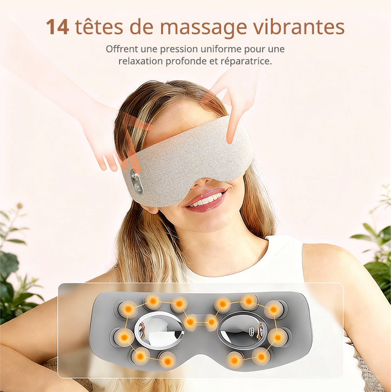 BREO See7 Masseur oculaire chauffant et refroidissant pour les yeux gonflés et soulagement de la fatigue oculaire
