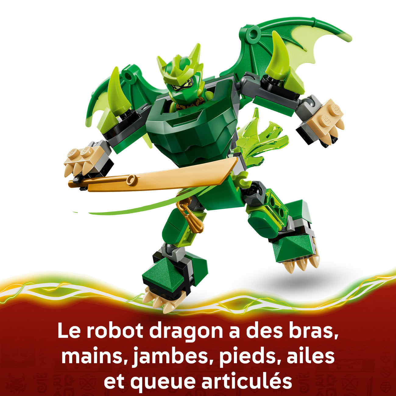 LEGO Ninjago Battle Pack Set de Construction Robot Dragon de Lloyd 71862