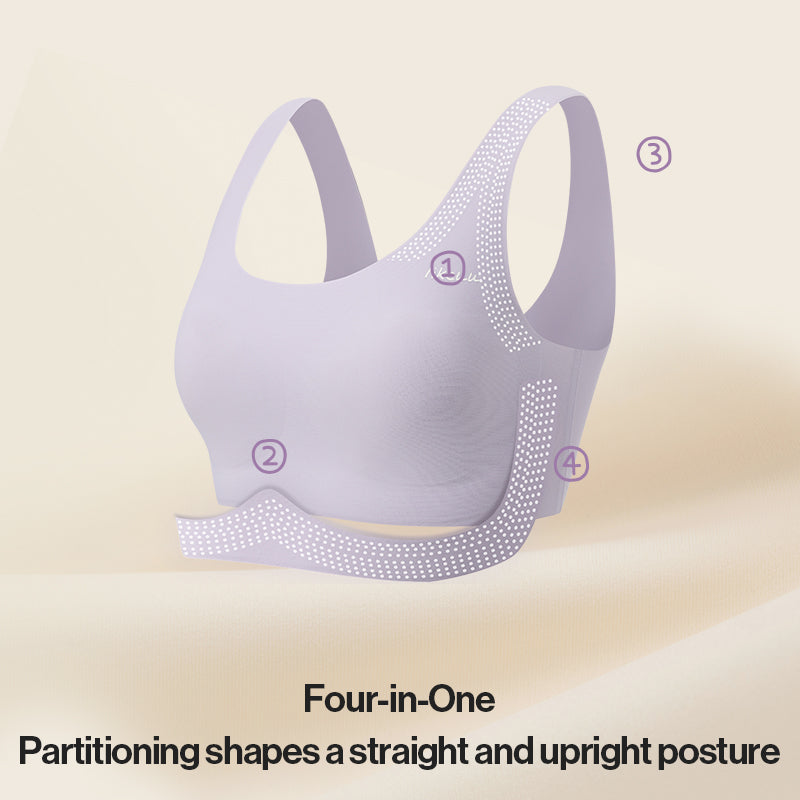 likeuu Soutien-gorge basique - blanc cassé
