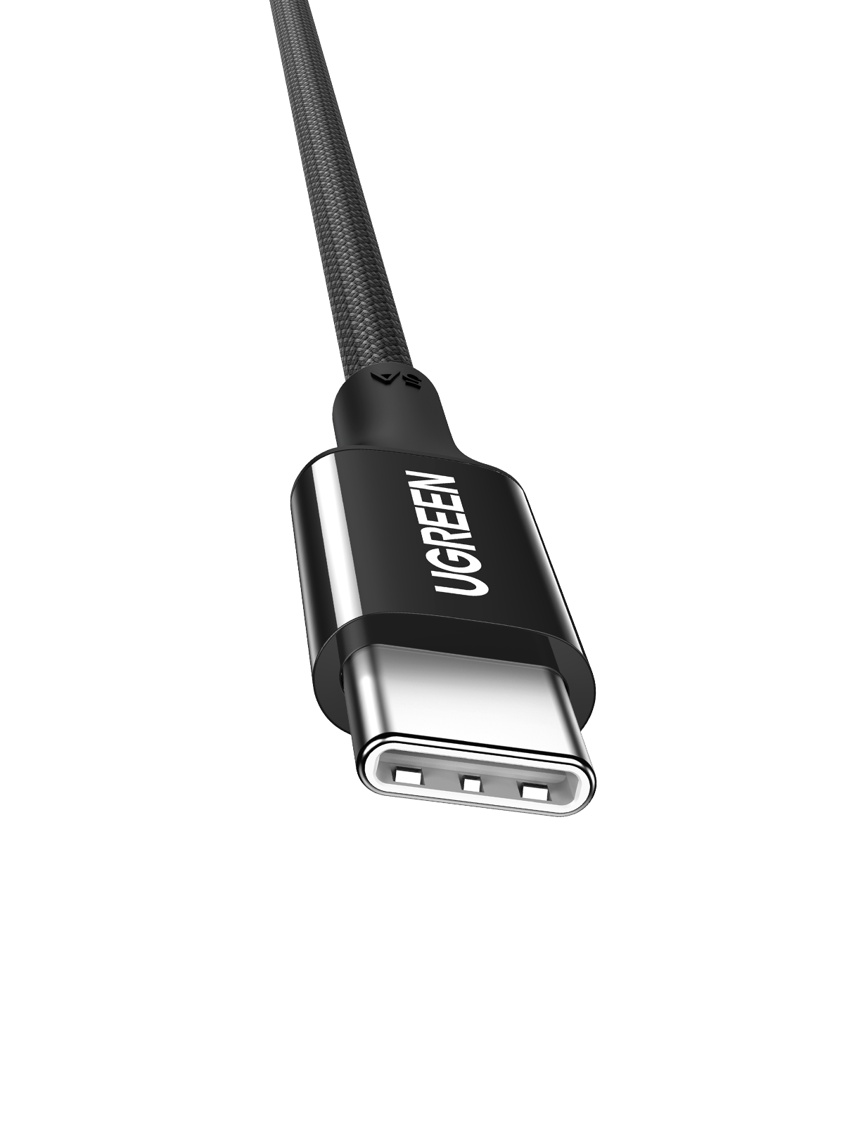 UGREEN Câble tressé USB 2.0 100 W noir 2 m