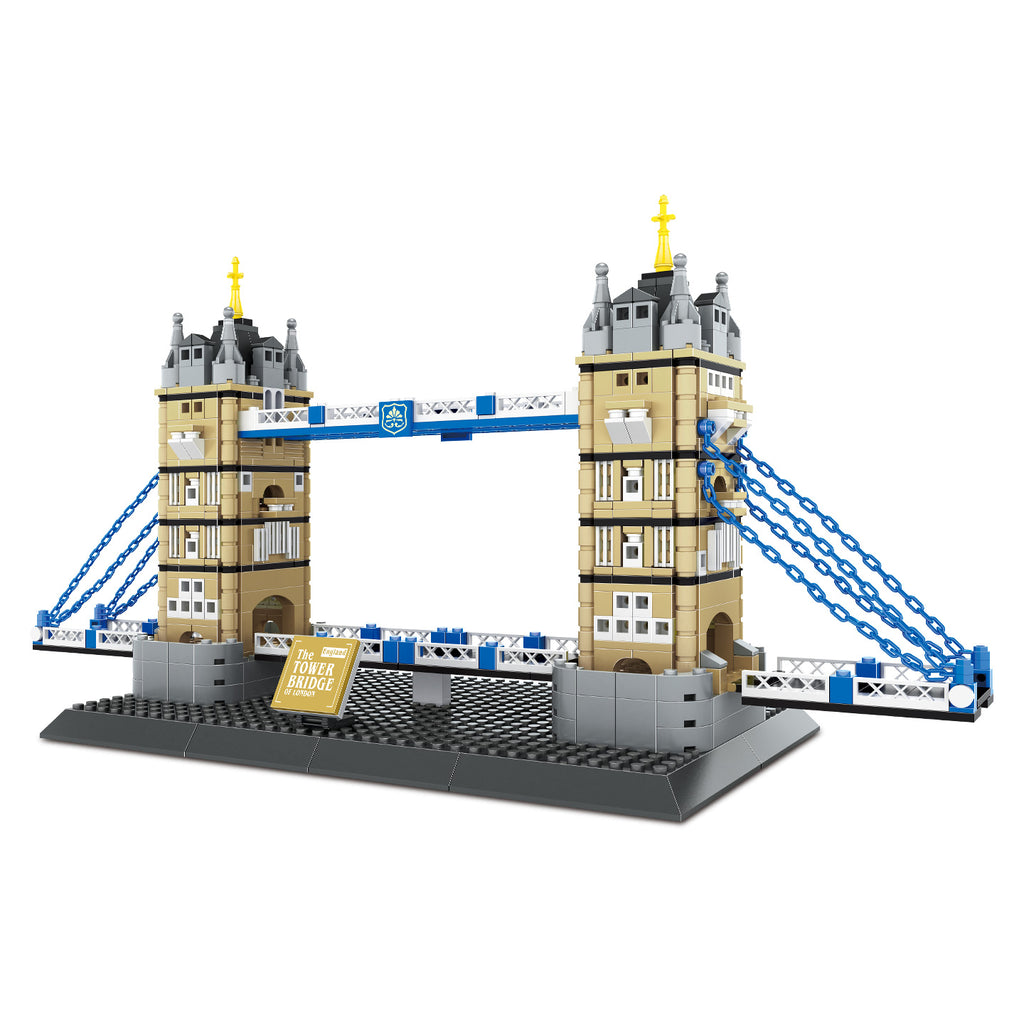 WANGE Pont de la Tour-Londres, Angleterre 969 Pièces Ensemble de Blocs de Construction pour Bâtisseurs Amateurs