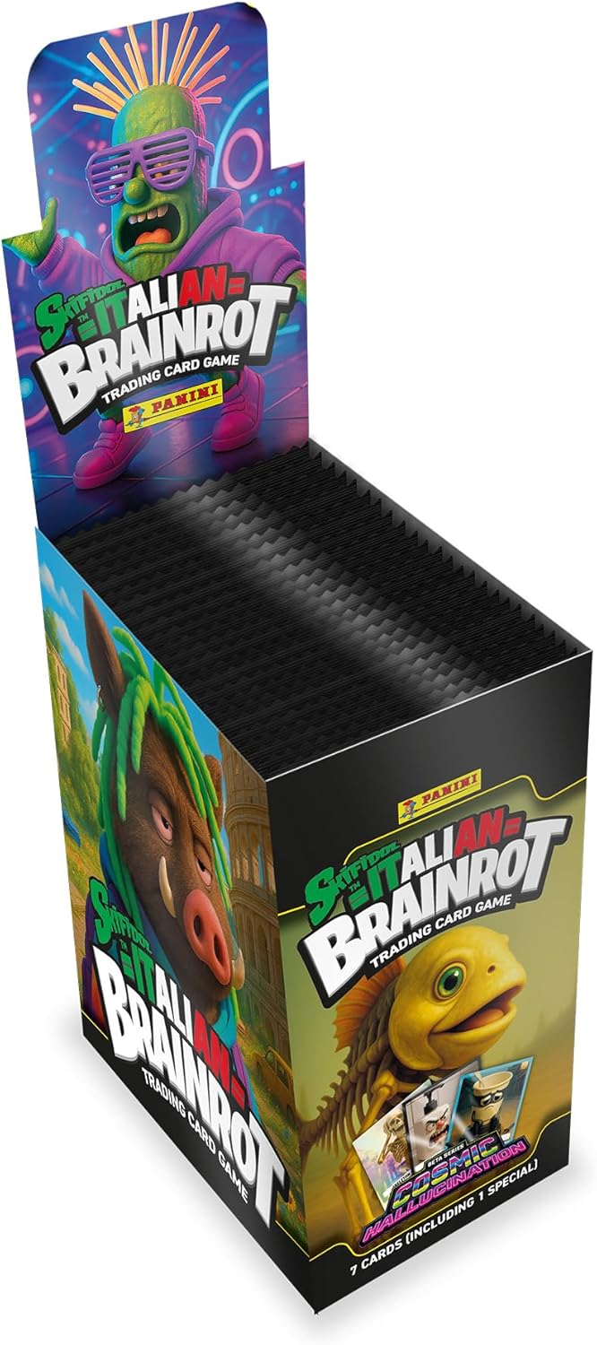 PANINI SKIFIDOL ITALIAN BRAINROT TRADING CARDS GAME 2 Boite de 24 pochettes