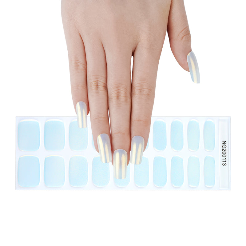 MeoMagic 14-53 Autocollants gels pour ongles - 20 pièces