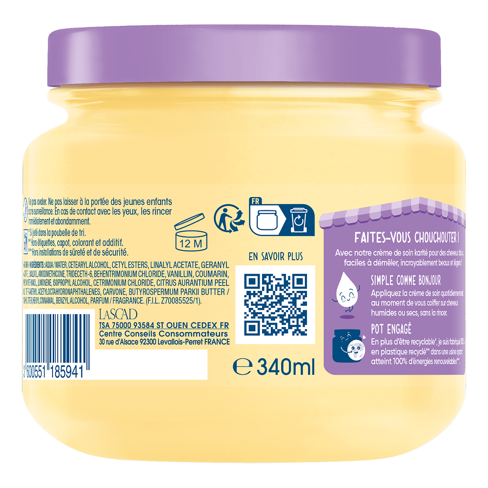 DOP Gel Douche Soin Beurre de Karité 340 ml