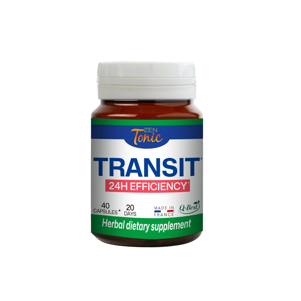 Zen&Tonic Transit en 24h Cure été 20 jours 40 capsules Formule Française Programme bien-être inspiré des traditions botaniques • Fabriqué en France • Pour une routine été au naturel
