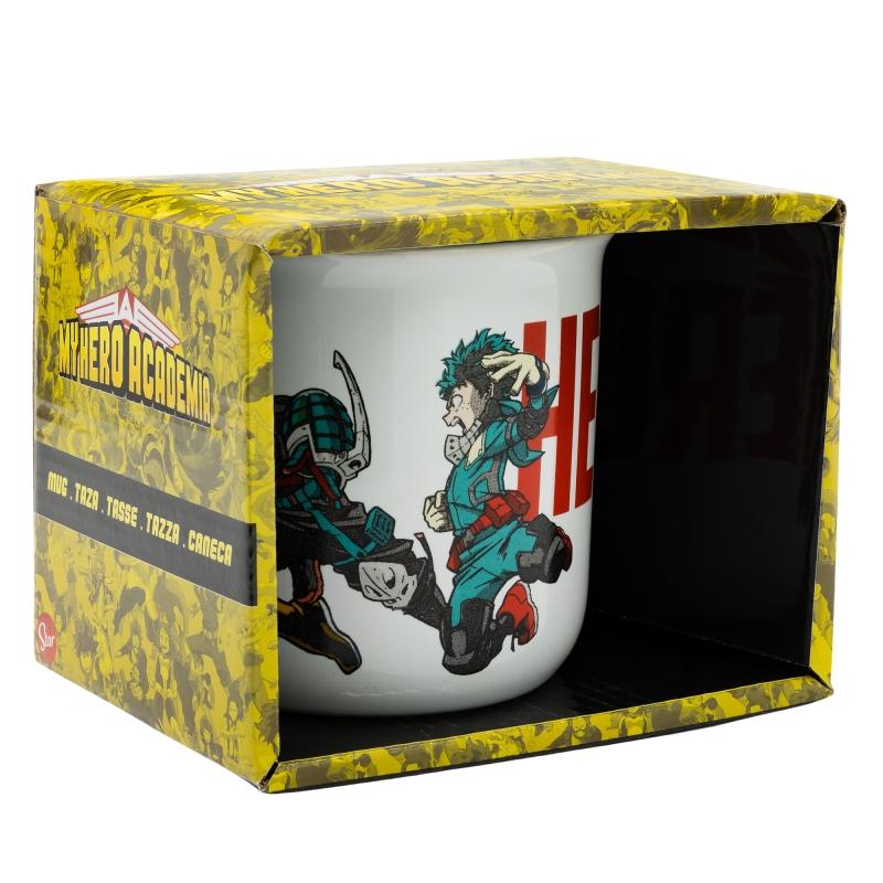 Stor My Hero Academia Tasse en céramique blanc - 325 ml