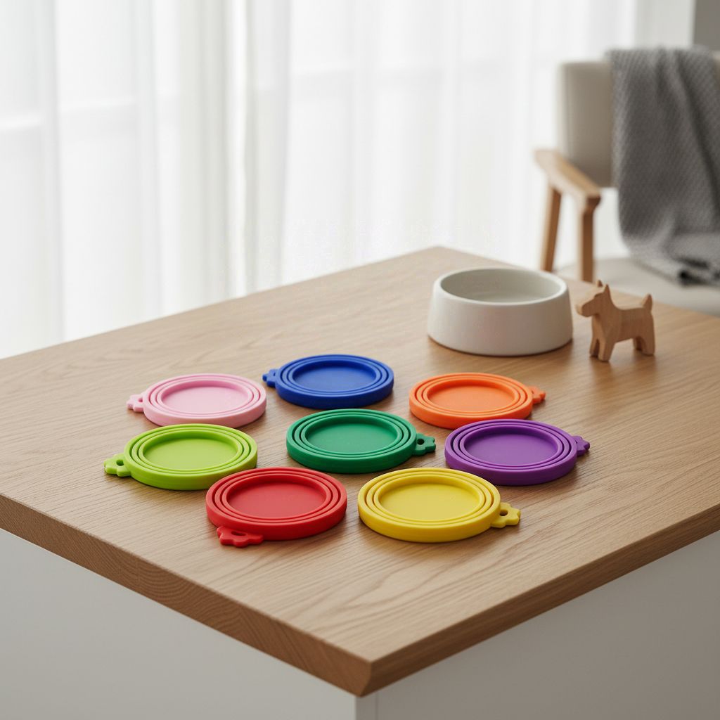 MEOWMAGIC - Couvercle hermétique en silicone pour boîtes de nourriture pour animaux de compagnie