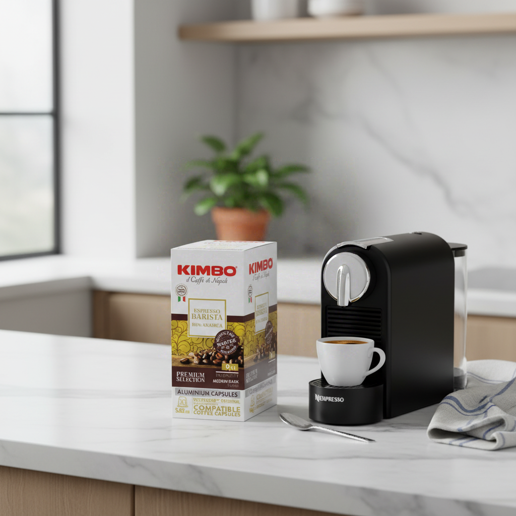 KIMBO ESPRESSO BARISTA 100 % Arabica Café capsules Nespresso - 30 capsules/165 g