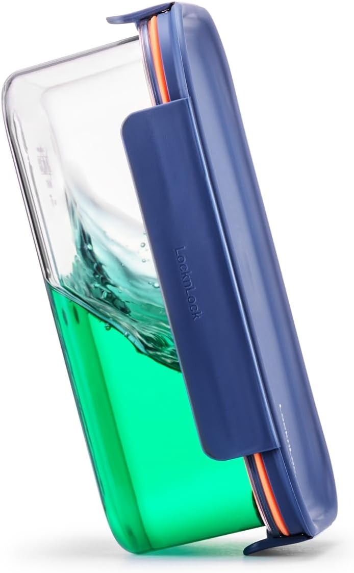 Bisfree Modular Plus - Rectangulaire - 910 ml (Bleu foncé)