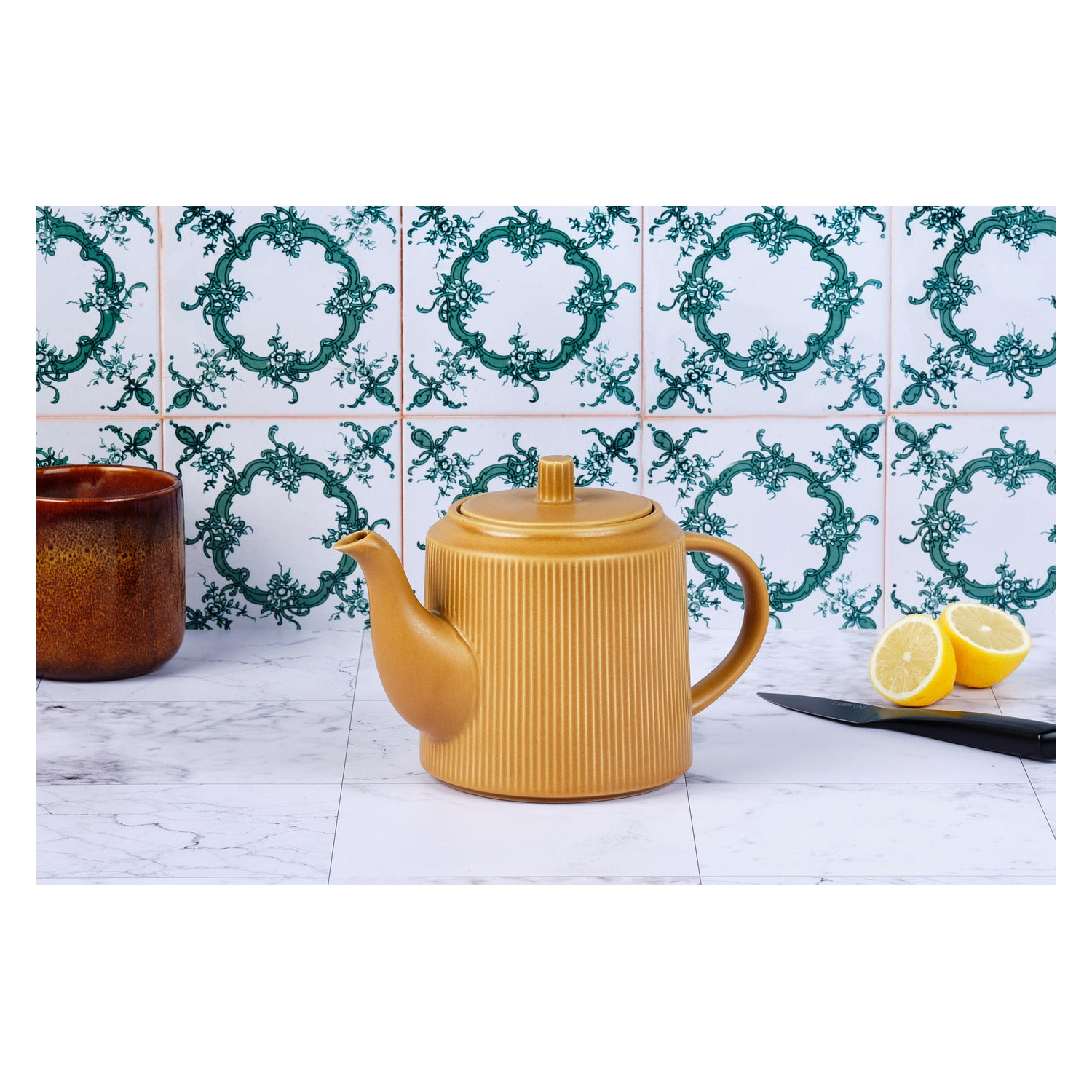 BJÖRN SCANDI Théière ocre - 130 cl