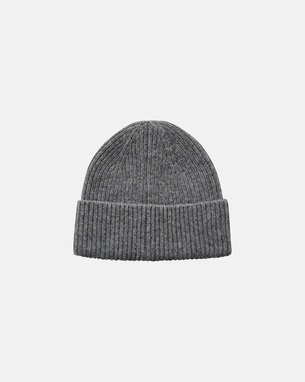Resteröds Bonnet d'hiver en laine isolante, ajustement classique, gris clair chiné