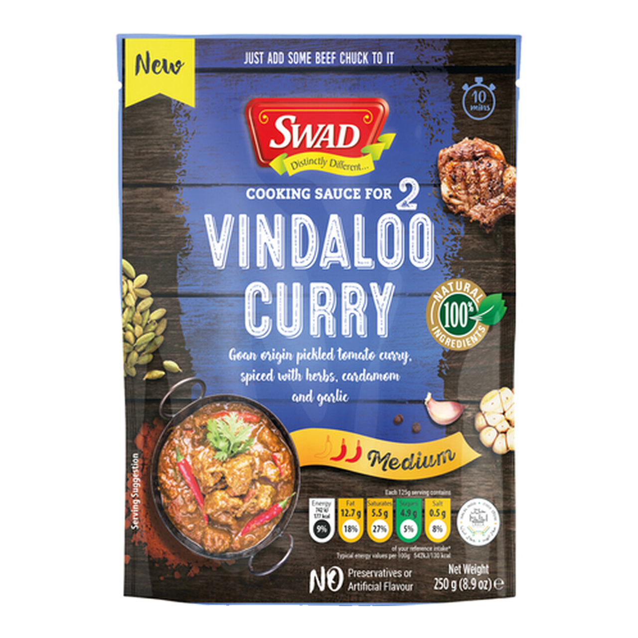 SWAD Sauce Vindaloo Curry 250 g