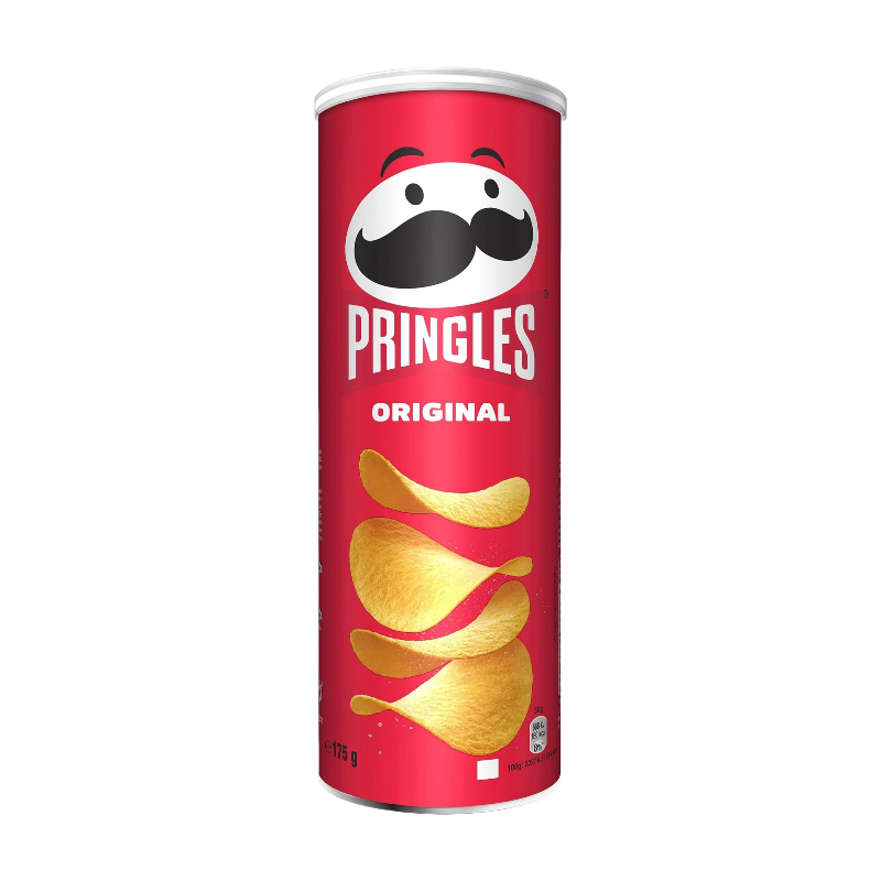 Pringles Original Chips de Pommes de Terre Empilées, 175 g