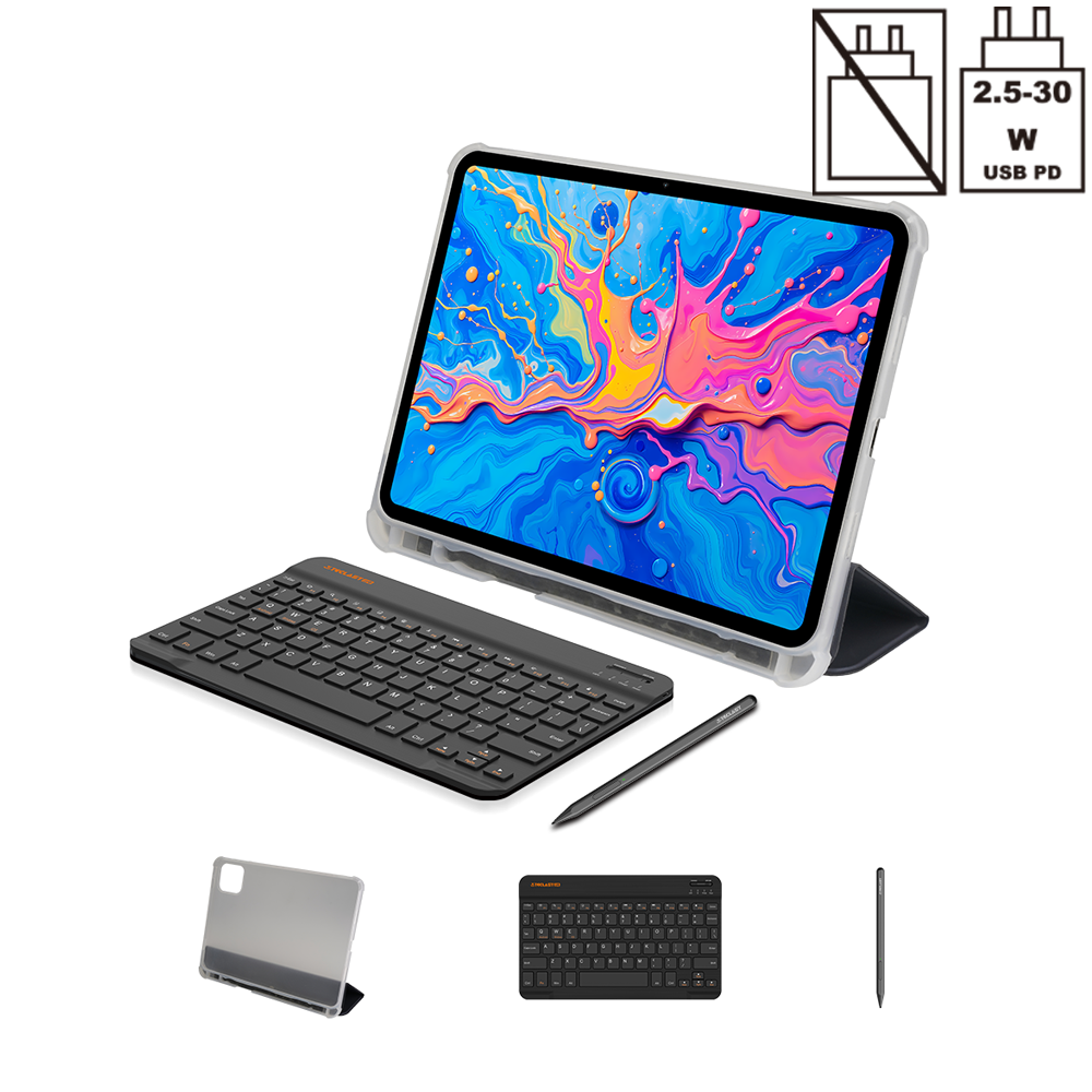 TECLAST Tablette ArtPad Pro — Écran 2K 12,7 po, Prise en charge sensibilité à la pression 4096 niveaux et dessin au stylet T-Pen, Processeur octocœur Helio G99 (MT8781)