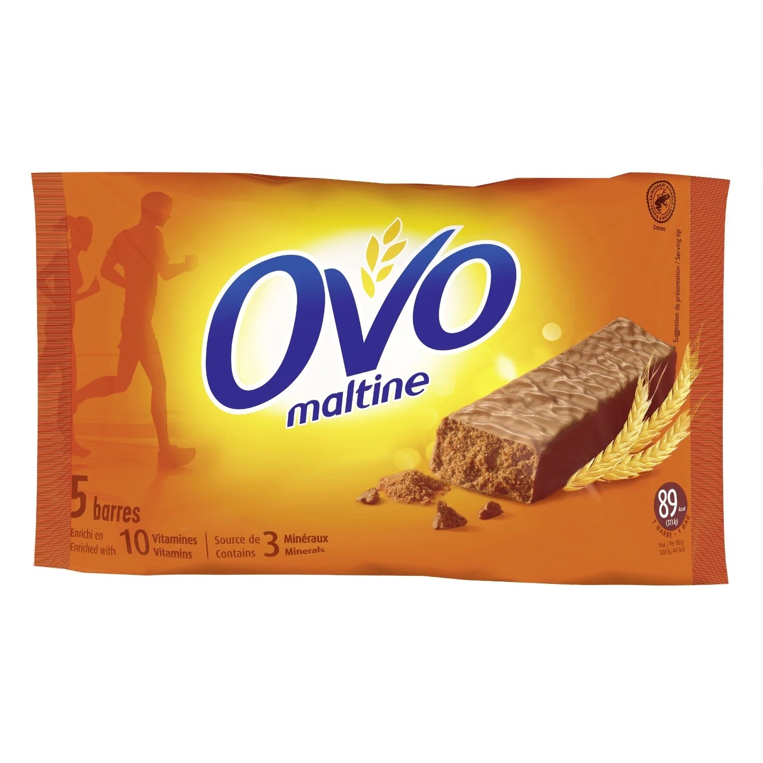 OVOMALTINE Barres énergétiques 5x20g