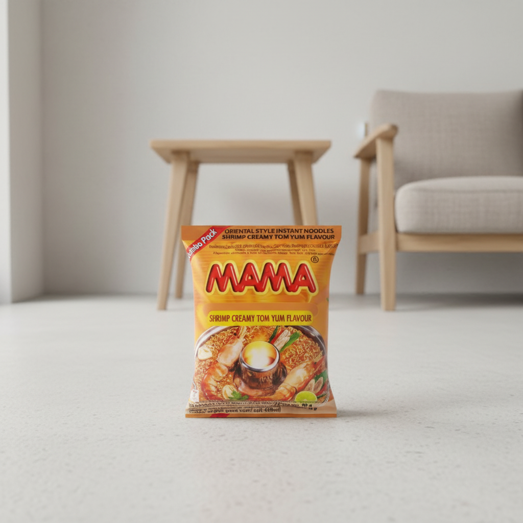 MAMA nouilles instantanées saveur Tom Yum crevette crémeuse carton 20 x 90 g