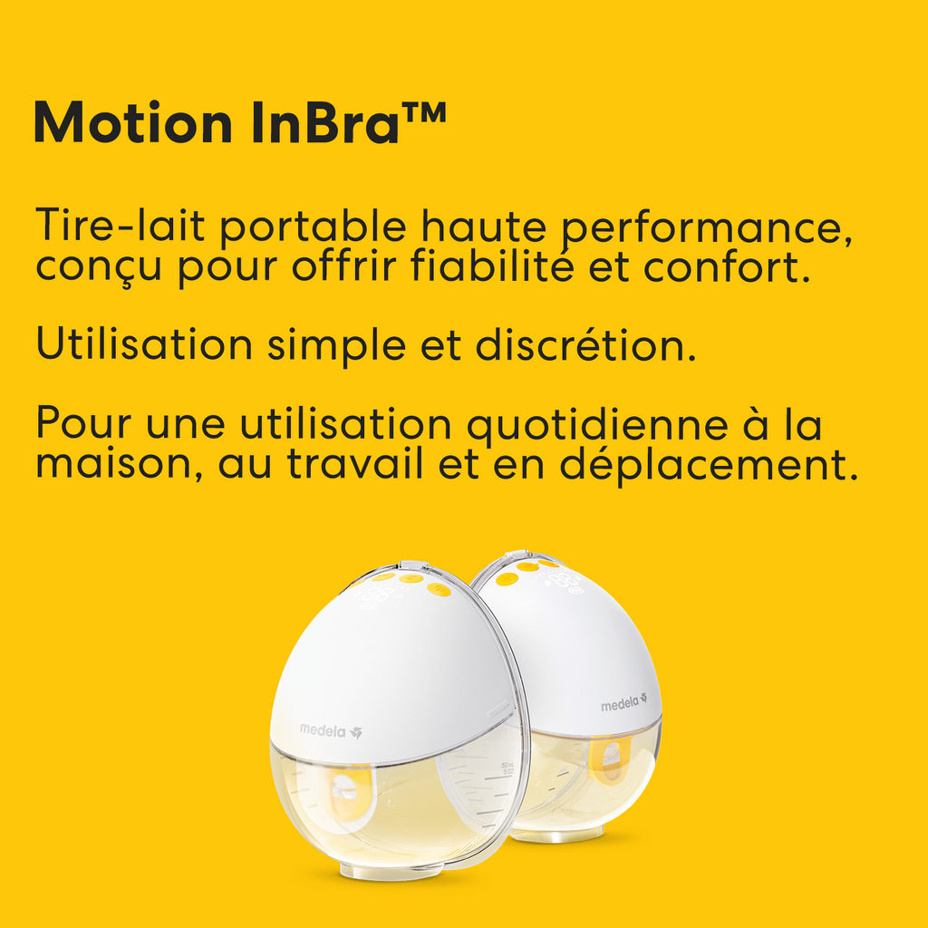 MEDELA Motion InBra - Tire-lait électrique double