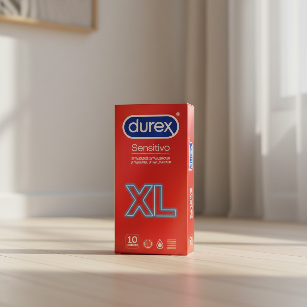 DUREX Préservatifs Sensitivo Suave XL Pack de 10