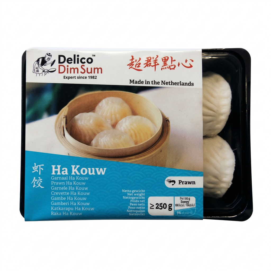 Delico Raviolis dim sum aux crevettes (Moyen) 400 g