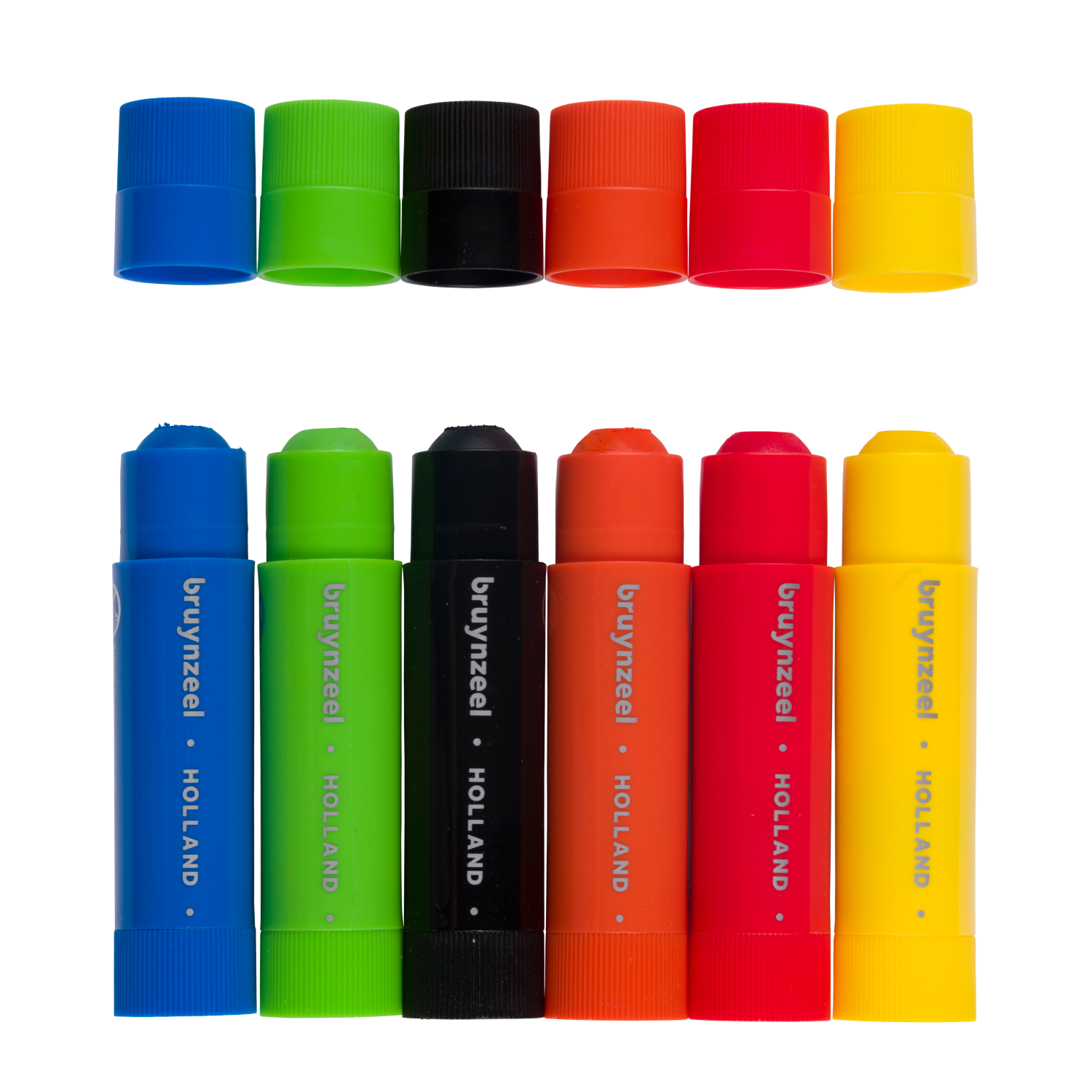 Bruynzeel Set de bâtons de gouache Basic | 6 couleurs