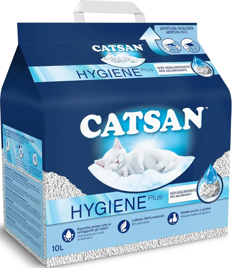 CATSAN Hygiène Plus Litière pour Chat 10L