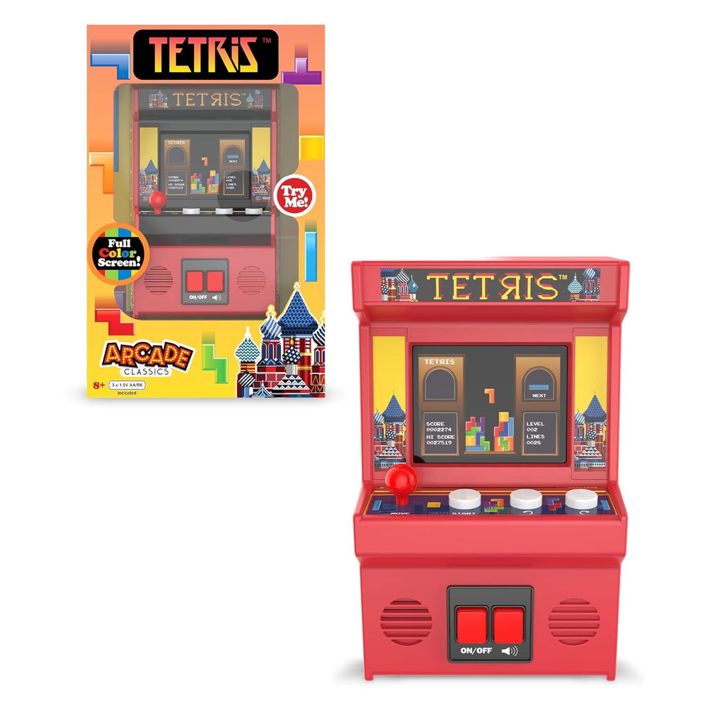 Basic Fun Mini Tetris - Machine d'en arcade classique