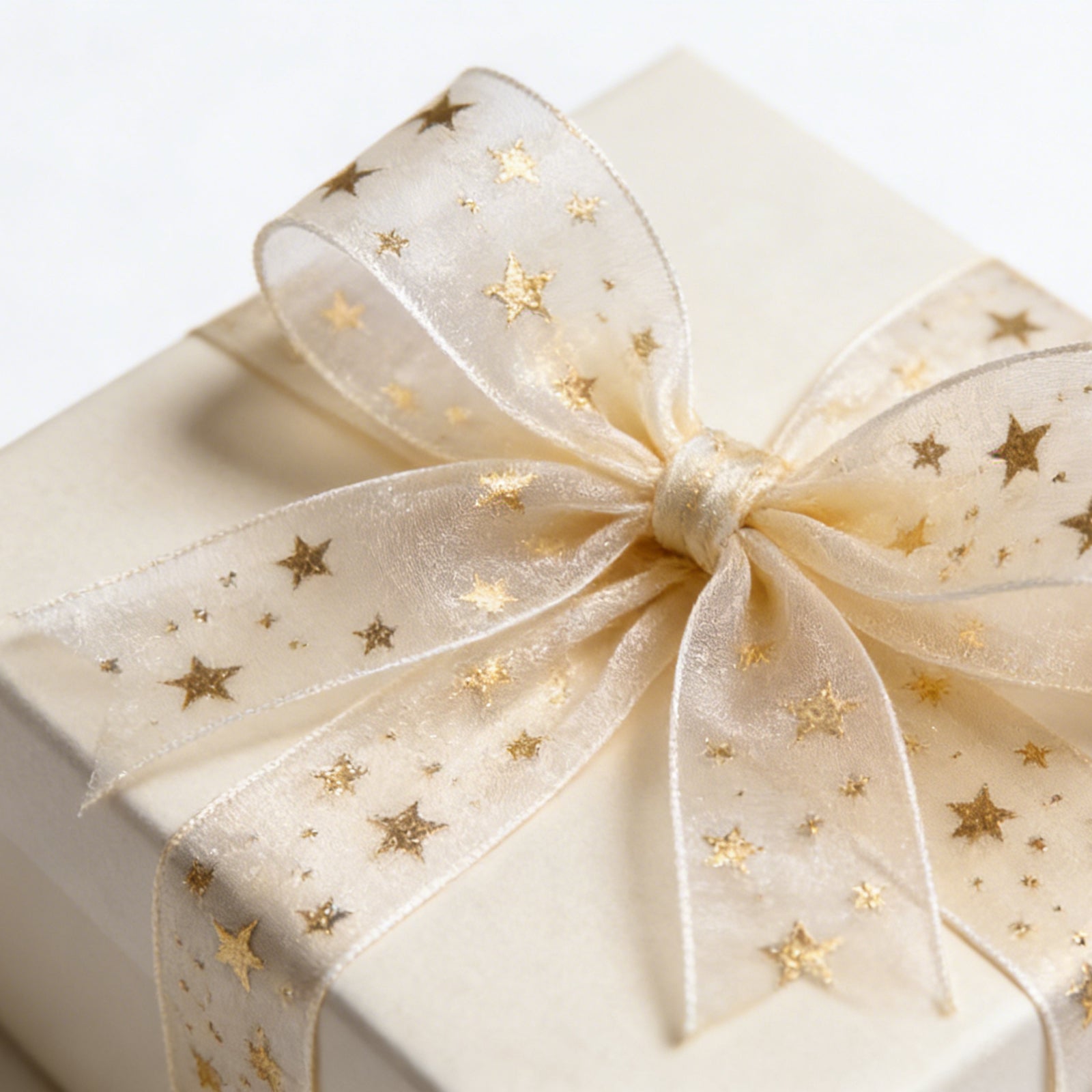 Ju7cer Ruban en tulle à dorure gaufrée 2 pièces, Largeur 2,5 cm, Longueur env. 9 m, Ruban d'emballage cadeau d'anniversaire, Ruban pour gâteau de pâtisserie, Ruban pour nœud de décoration florale