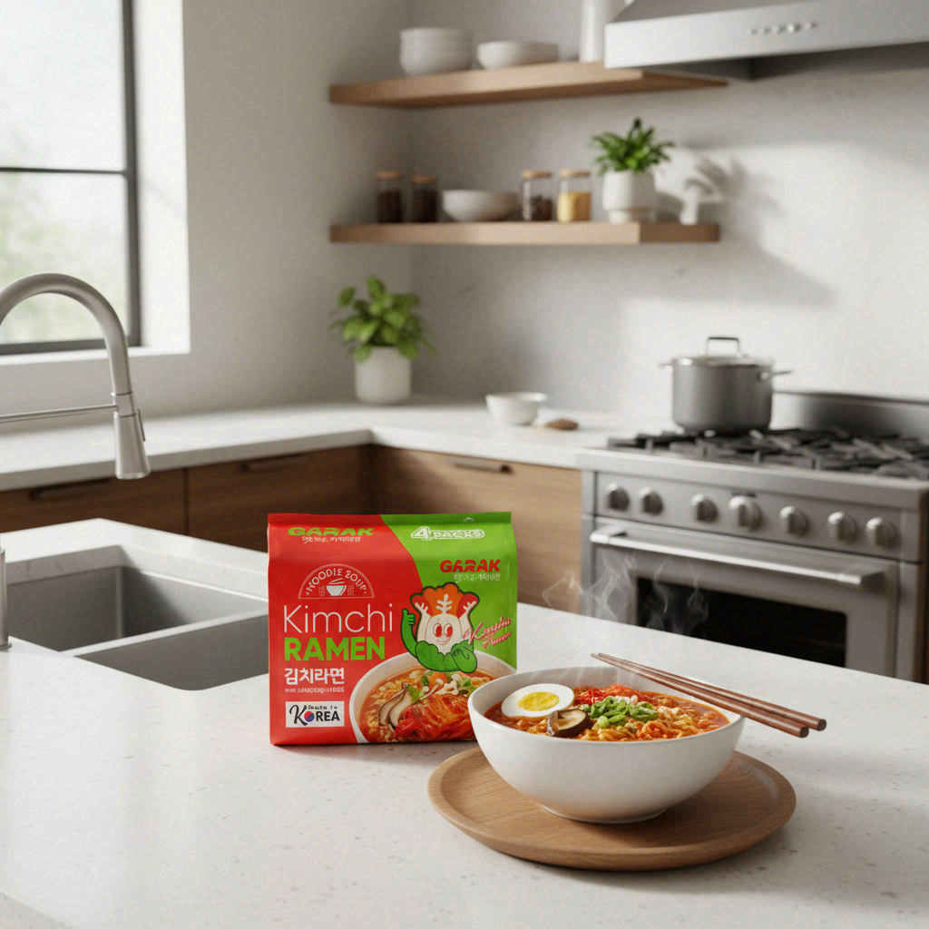GARAK Nouilles instantanées au kimchi 123g x 4