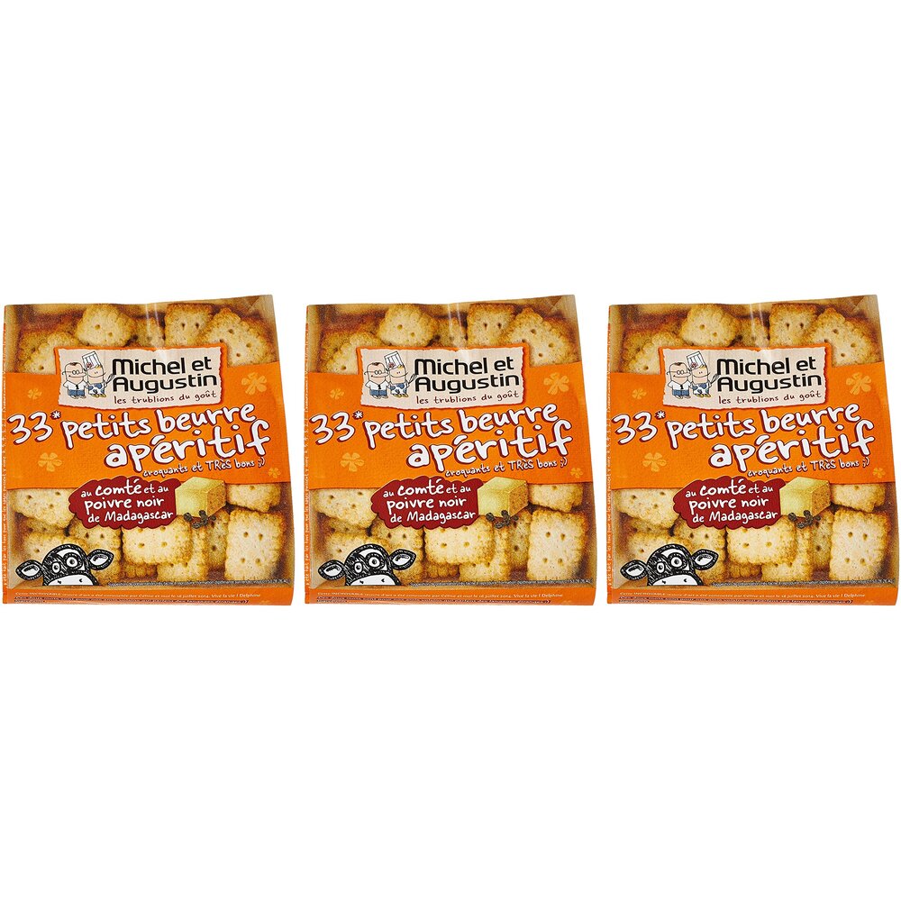 Michel et Augustin petit beurre comté poivre 100g